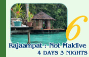Rajaampat Not Maldive