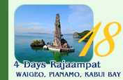 4 Days Waigeo Pianamo Kabui Bay