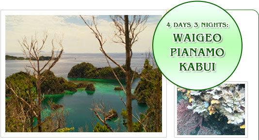 4 Days Waigeo Pianamo Kabui Bay 4 Days Waigeo Pianamo Kabui Bay